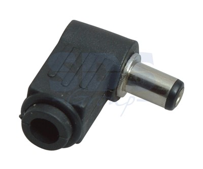 Разъем питания DC штекер 2,1х5,5мм угловой REXANT Разъем питания DC штекер 2,1х5,5мм угловой REXANT