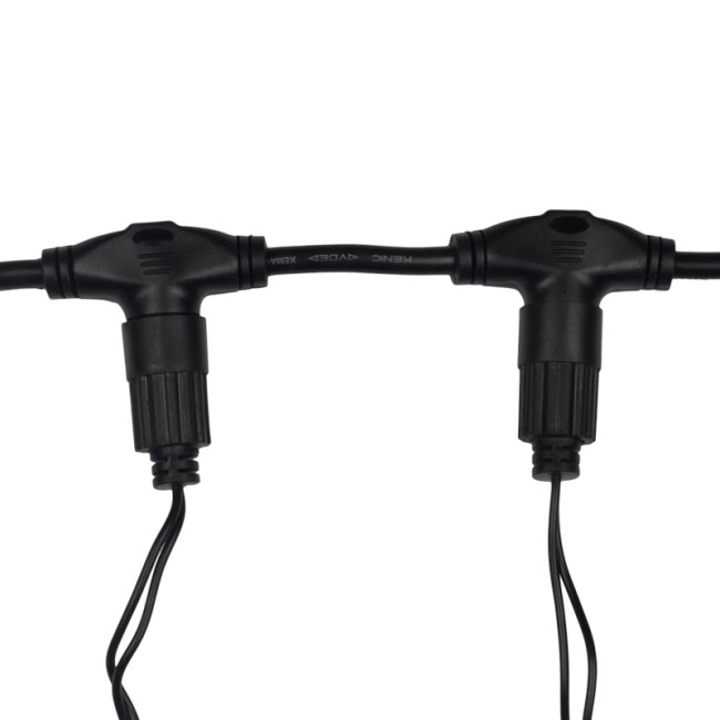 Гирлянда Светодиодный Дождь 2х1,5м, 300 LED БЕЛЫЙ, черный ПВХ, IP65, эффект мерцания, 230В соединяется NEON-NIGHT (нужен шнур питания 303-500)