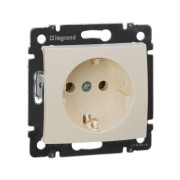 Розетка 1-м СП Valena 16А IP20 с заземл. на винтах механизм сл. кость IEK 774320 Розетка 1-м СП Valena 16А IP20 с заземл. на винтах механизм сл. кость IEK 774320