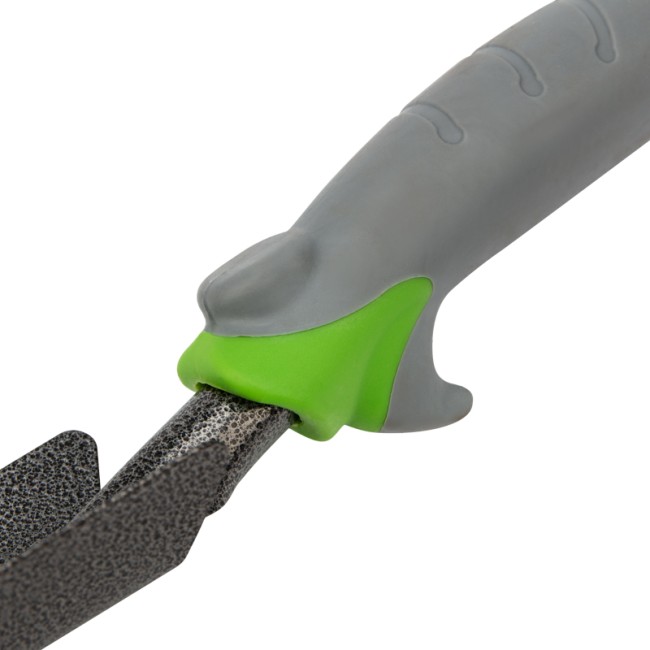 Совок садовый с прорезиненной ручкой, 34х5,3см ЧЕТЫРЕ СЕЗОНА