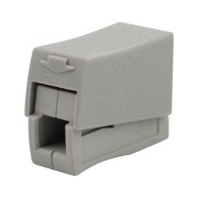 Строительно-монтажная клемма СМК 224-112 для светильника на 2 проводника 1.0-2.5/0.5-2.5 мм², белая (5 шт./уп.) REXANT Строительно-монтажная клемма СМК 224-112 для светильника на 2 проводника 1.0-2.5/0.5-2.5 мм², белая (5 шт./уп.) REXANT