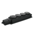 Колодка удлинителя 4-м MultiSet 16А 250В IP44 с заземл. каучук черн. SE MST4104BK