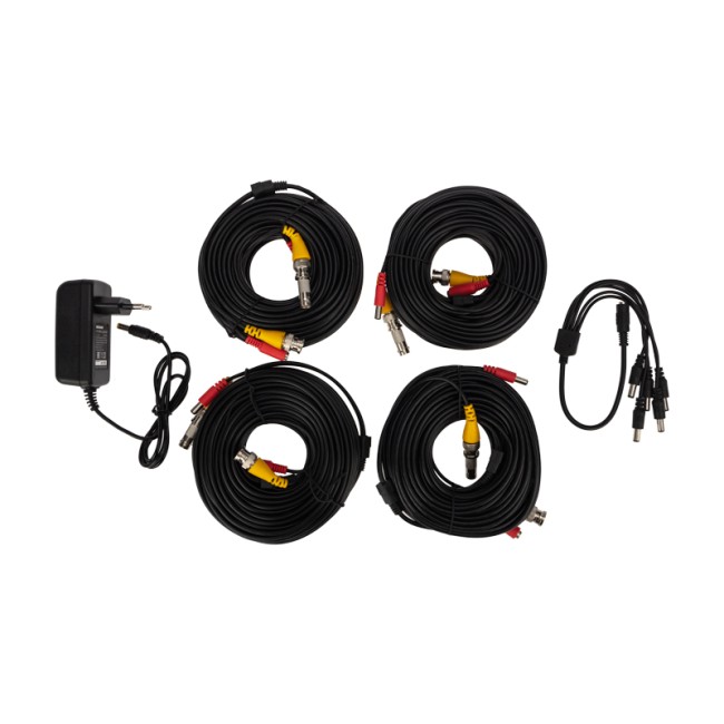 Комплект видеонаблюдения REXANT 2 наружные и 2 внутренние камеры AHD/2.0 Full HD Комплект видеонаблюдения REXANT 2 наружные и 2 внутренние камеры AHD/2.0 Full HD