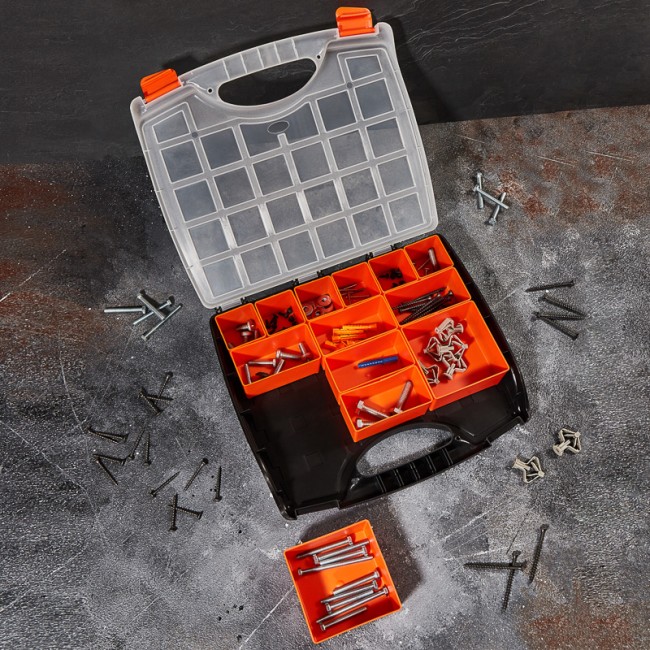 Ящик универсальный пластиковый для инструмента PROconnect, 325х280х60 мм Ящик универсальный пластиковый для инструмента PROconnect, 325х280х60 мм