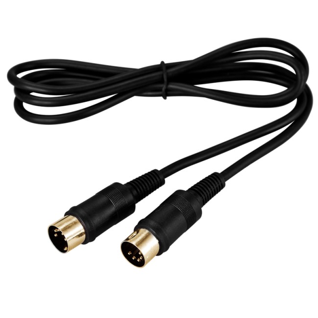 Шнур DIN 5 Pin - DIN 5 Pin, 1,5м, Gold REXANT Шнур DIN 5 Pin - DIN 5 Pin, 1,5м, Gold REXANT