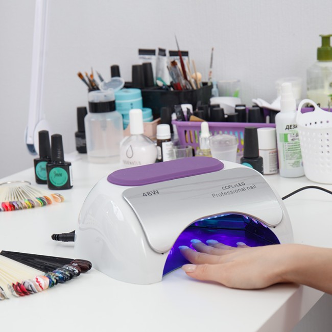 Лампа для сушки ногтей RexColor Professional (гибрид.CCFL+LED,48 Вт) REXANT Лампа для сушки ногтей RexColor Professional (гибрид.CCFL+LED,48 Вт) REXANT