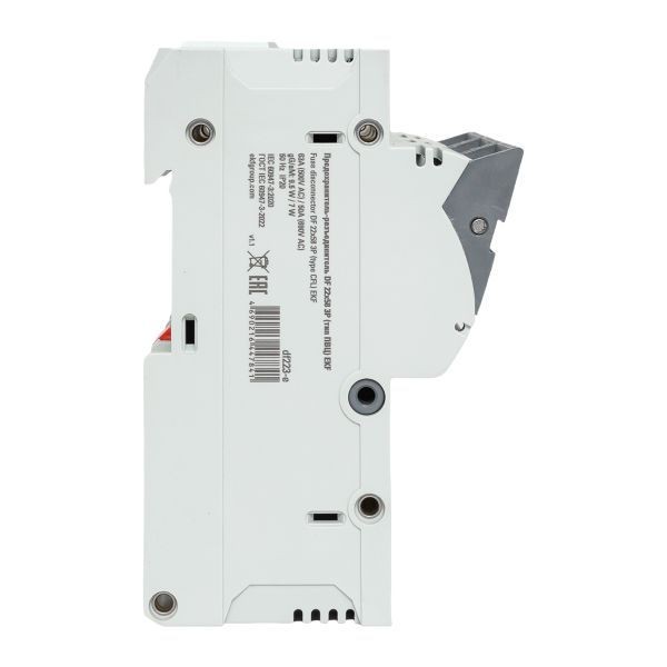 Предохранитель-разъединитель DF 22х58 3п (тип ПВЦ) EKF df223-e