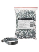 Хомут червячный, d 12-20 мм, оцинк (упак. 100 шт) TDM Хомут червячный, d 12-20 мм, оцинк (упак. 100 шт) TDM