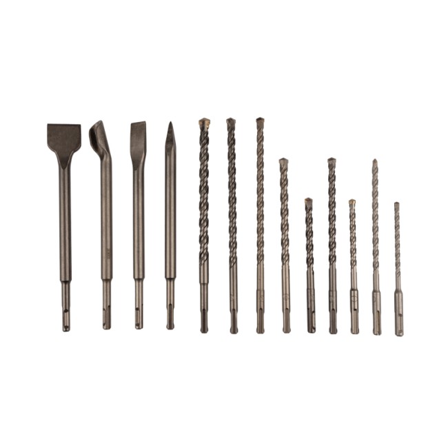 Набор буров и долот SDS PLUS, 13 предметов Kranz