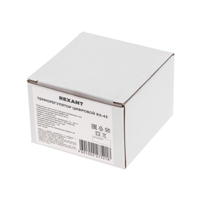Терморегулятор цифровой RX-43 REXANT 
