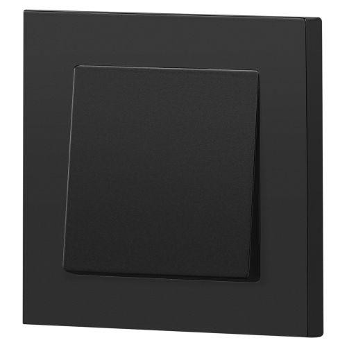 Выключатель 1-кл. СП Accent 6-101-05 10А IP20 250В AL/CU антрацит Intro Б0063458 Выключатель 1-кл. СП Accent 6-101-05 10А IP20 250В AL/CU антрацит Intro Б0063458