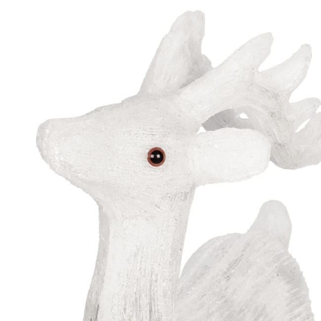 Акриловая светодиодная фигура Олень 50х25х75 см, IP65, понижающий трансформатор в комплекте NEON-NIGHT Акриловая светодиодная фигура Олень 50х25х75 см, IP65, понижающий трансформатор в комплекте NEON-NIGHT