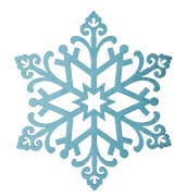 Елочная фигура Снежинка Снегурочка, 81 см, цвет голубой Елочная фигура Снежинка Снегурочка, 81 см, цвет голубой