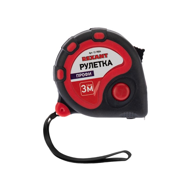 Рулетка измерительная Профи прорезиненный корпус, 3м х 16мм Рулетка измерительная Профи прорезиненный корпус, 3м х 16мм