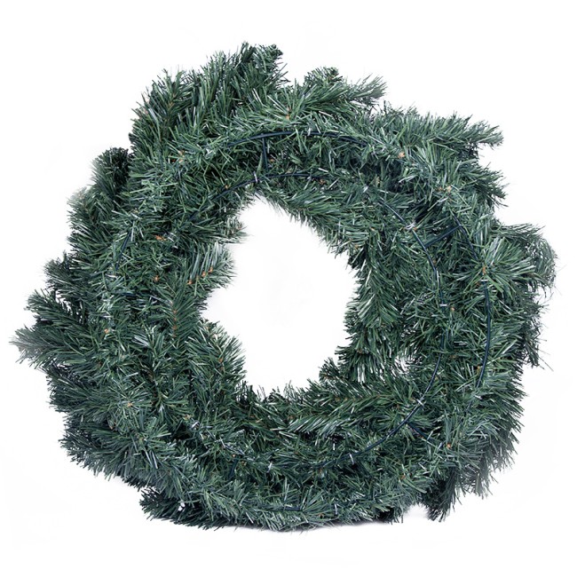 Еловый венок NEON-NIGHT Ø 60см, ПВХ Еловый венок NEON-NIGHT Ø 60см, ПВХ