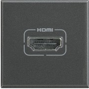 Axolute Разъем HDMI антрацит Axolute Разъем HDMI антрацит