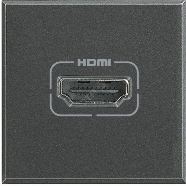 Axolute Разъем HDMI антрацит