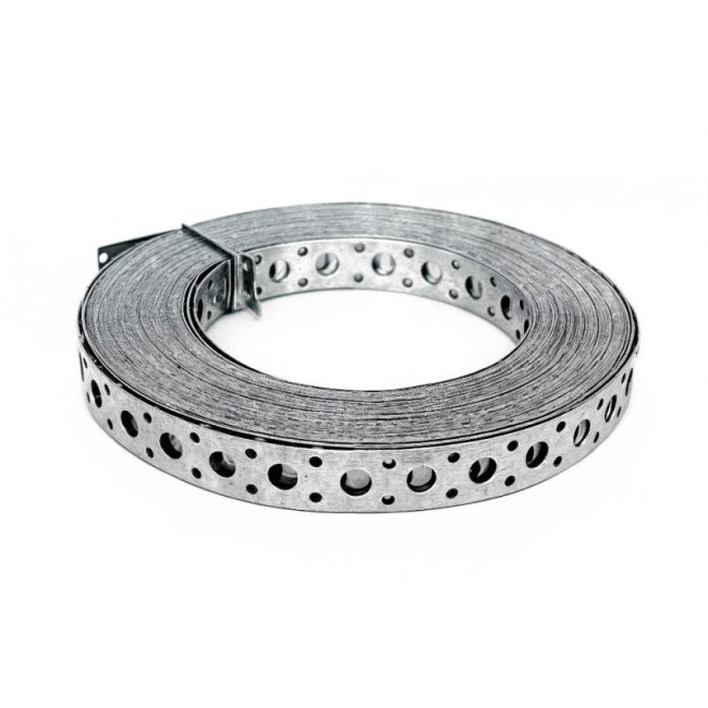 Лента монтажная перфорированная прямая для прямого монтажа ЛМП 20х0.55 (уп.25м) Промрукав PR08.3831 Лента монтажная перфорированная прямая для прямого монтажа ЛМП 20х0.55 (уп.25м) Промрукав PR08.3831