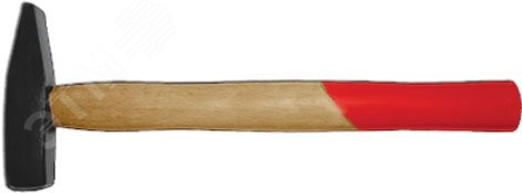Молоток слесарный, деревянная ручка ''Оптима'' 200 гр