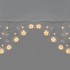 Гирлянда Арка со звездами 2,5х1,2м, 136LED, теплый белый, с контроллером 8 режимов, 230В NEON-NIGHT