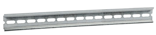 DIN-рейка оцинкованная, перфорированная 225 мм (50/4500)