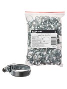 Хомут червячный, d 16-25 мм, оцинк (упак. 100 шт) TDM Хомут червячный, d 16-25 мм, оцинк (упак. 100 шт) TDM