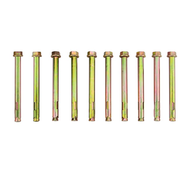 Анкерный болт с гайкой 12х129 REXANT, пакет 10 шт.