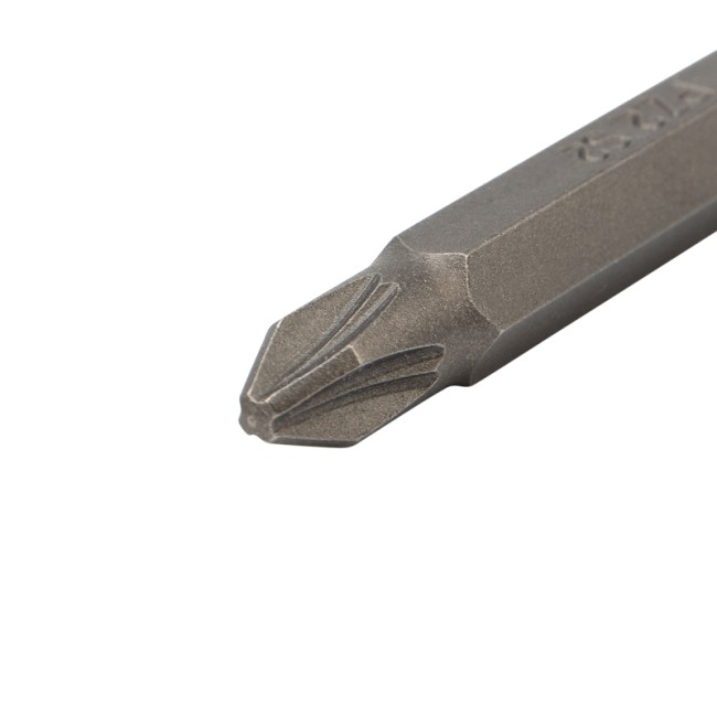 Бита PZ 2x50 мм для шуруповерта сталь S2 5 шт. (лента) Kranz Бита PZ 2x50 мм для шуруповерта сталь S2 5 шт. (лента) Kranz