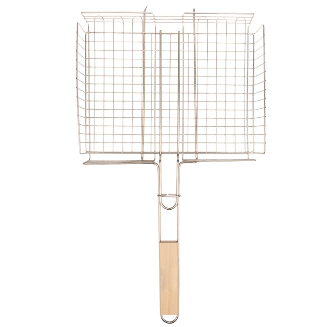 Решетка для барбекю глубокая средняя, 34х26см СОКОЛ