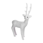 Акриловая светодиодная фигура Снежный олень 100 см, 380 светодиодов, IP 65, понижающий трансформатор в комплекте, NEON-NIGHT Акриловая светодиодная фигура Снежный олень 100 см, 380 светодиодов, IP 65, понижающий трансформатор в комплекте, NEON-NIGHT