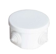 Коробка распределительная ОП 75х45мм IP54 4 выхода 4 гермоввода крышка защелкивающаяся бел. Epplast 240341 Коробка распределительная ОП 75х45мм IP54 4 выхода 4 гермоввода крышка защелкивающаяся бел. Epplast 240341