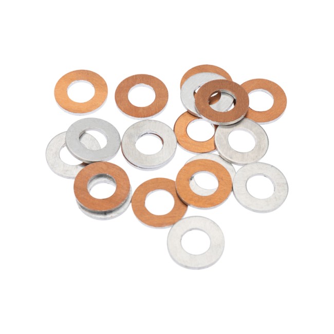 Шайба алюмомедная ШАМ 17/8,5 (в упак. 100 шт.) REXANT Шайба алюмомедная ШАМ 17/8,5 (в упак. 100 шт.) REXANT