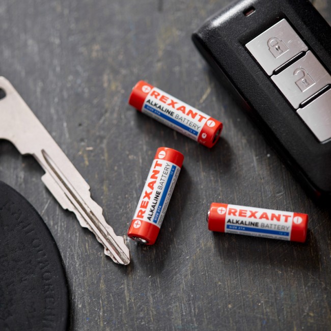 Батарейка высоковольтная A27, 12В, 5 шт, блистер REXANT 