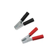 Зажим крокодил REXANT, длина 150 мм, ток 250A, 2 шт., пакет БОПП Зажим крокодил REXANT, длина 150 мм, ток 250A, 2 шт., пакет БОПП