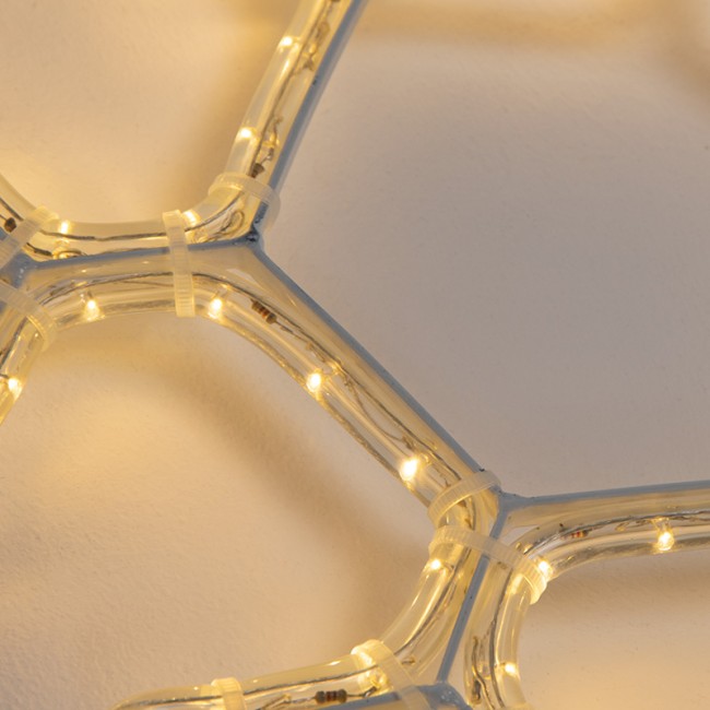 Фигура Снежинка, цвет ТЕПЛЫЙ БЕЛЫЙ, размер 30х28см Фигура Снежинка, цвет ТЕПЛЫЙ БЕЛЫЙ, размер 30х28см