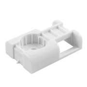 Площадка под стяжку для монтажного пистолета белая(100шт/1500шт уп/кор)