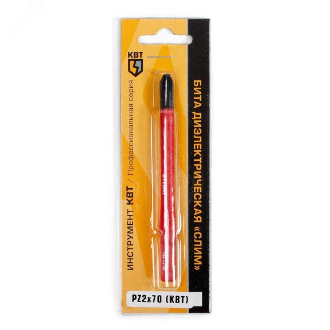 Бита диэлектрическая Pozidriv для работ под напряжением до 1000 В PZ2х70