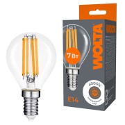 Светодиодная лампа WOLTA FILAMENT WF-G45-7W4KE14 7Вт 4000K Е14 Светодиодная лампа WOLTA FILAMENT WF-G45-7W4KE14 7Вт 4000K Е14