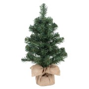 Елочка 45см в плетеном мешочке, ПВХ Елочка 45см в плетеном мешочке, ПВХ