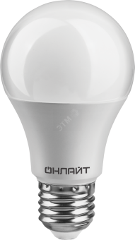 Лампа светодиодная LED 10вт E27 белый PROMO ОНЛАЙТ