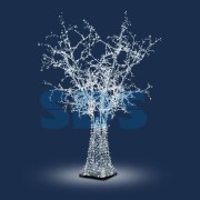 Декоративная 3D фигура Дерево 540х530 см белое Декоративная 3D фигура Дерево 540х530 см белое