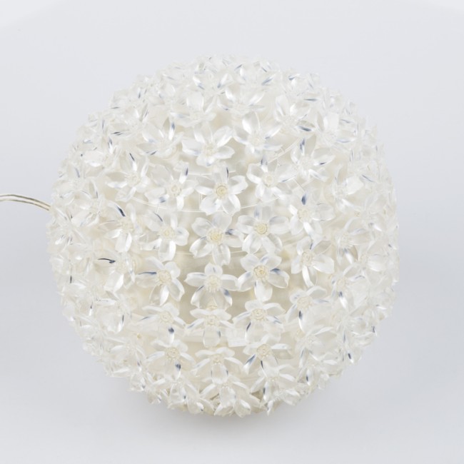 Шар светодиодный 230V, диаметр 20 см, 200 светодиодов, цвет синий Шар светодиодный 230V, диаметр 20 см, 200 светодиодов, цвет синий