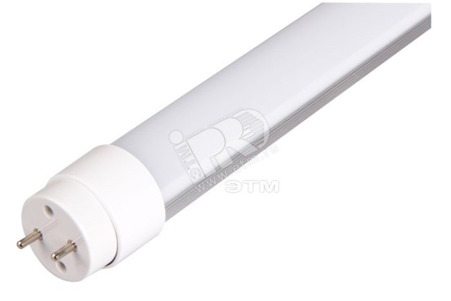 Лампа светодиодная LED 20Вт T8 белый матовая 230V/50Hz(установка возможна после демонтажа ПРА)