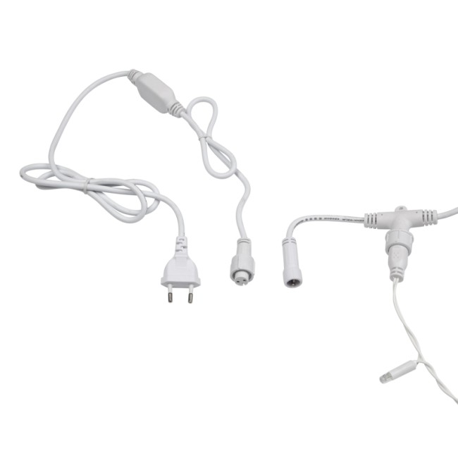 Гирлянда Светодиодный Дождь 2х3м, эффект мерцания, белый провод, 230 В, диоды СИНИЕ (шнур питания в комплекте) Гирлянда Светодиодный Дождь 2х3м, эффект мерцания, белый провод, 230 В, диоды СИНИЕ (шнур питания в комплекте)