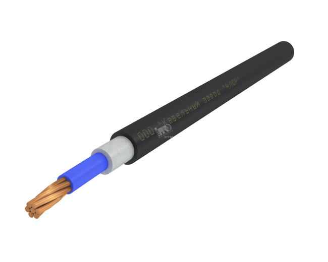 Кабель силовой ППГнг(А)-HF 1х35мк (N)-0.66 многопроволочный синий (барабан)