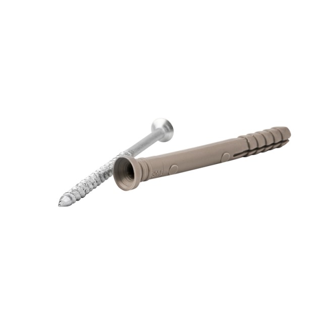 Дюбель-гвоздь потайной бортик, полипропилен 6х60 пакет (100 шт/уп) KRANZ Дюбель-гвоздь потайной бортик, полипропилен 6х60 пакет (100 шт/уп) KRANZ