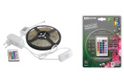 Комплект светодиодной ленты SMD5050-30 LED/м-12 В-7,2 Вт/м-IP20-RGB (5 м), 24 Вт, IR-контроллер TDM Комплект светодиодной ленты SMD5050-30 LED/м-12 В-7,2 Вт/м-IP20-RGB (5 м), 24 Вт, IR-контроллер TDM