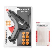 Набор ПК03 для творчества (пистолет 60Вт, стержни 11мм) Набор ПК03 для творчества (пистолет 60Вт, стержни 11мм)