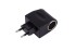 Адаптер АС 220V - DC 12V  прикуриватель REXANT