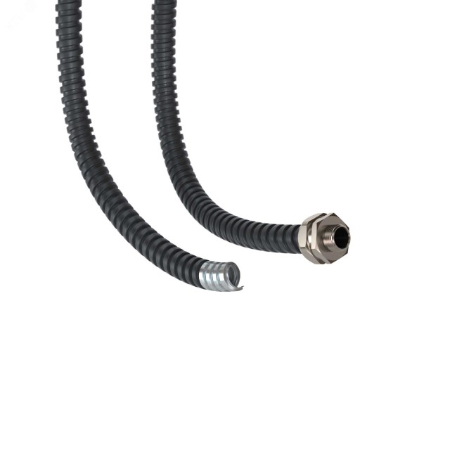 Металлорукав в герметичной PU изоляции DN 50мм, Dвн 50,5 мм, Dнар 54,5мм, 25м Металлорукав в герметичной PU изоляции DN 50мм, Dвн 50,5 мм, Dнар 54,5мм, 25м